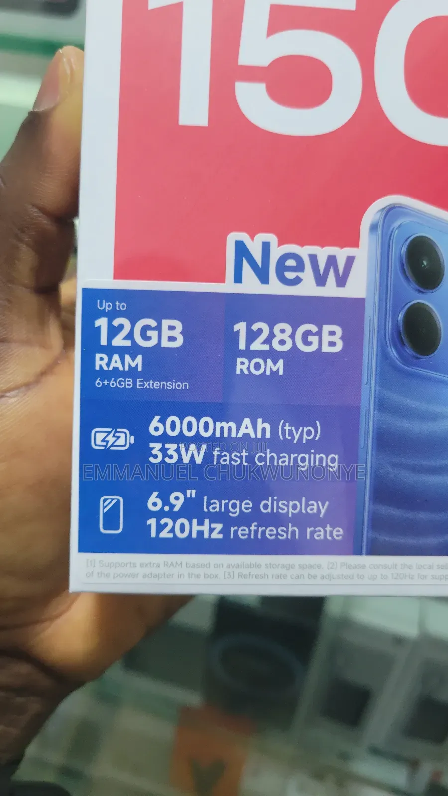 New Xiaomi Redmi 15C 4G 128 GB