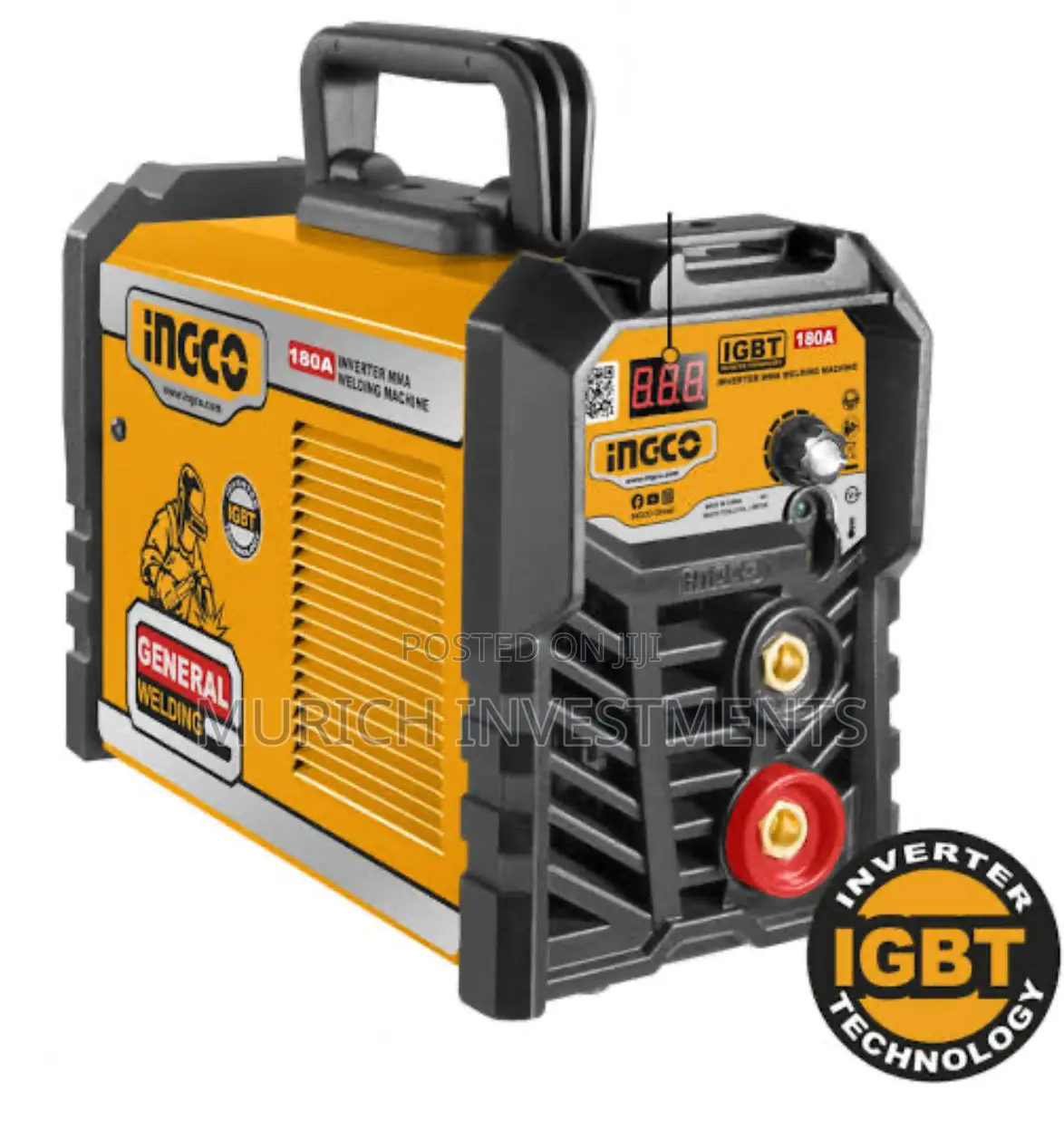 Ingco Inverter Mma Welding Machine 180a