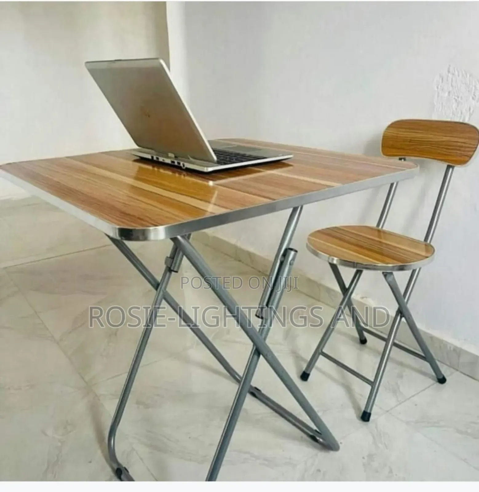High Quality Adjustable Reading/Laptop Table and One Chair