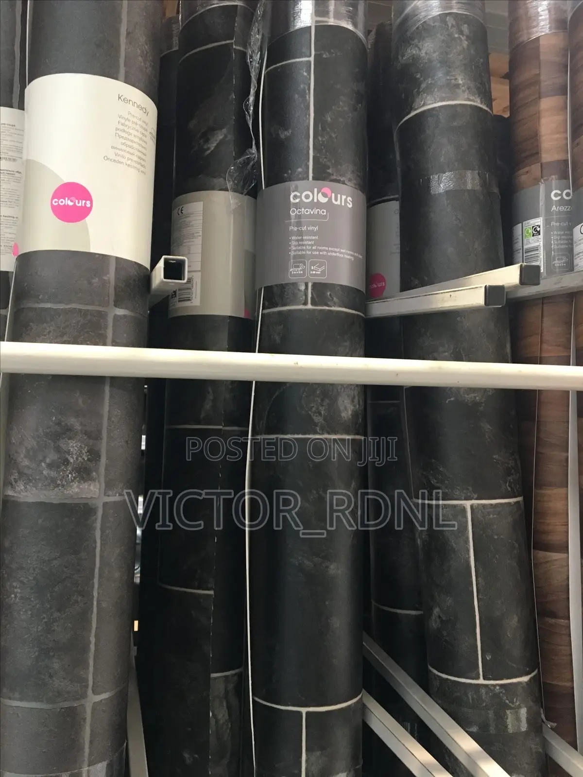 Morden Vinyl Thick Carpet