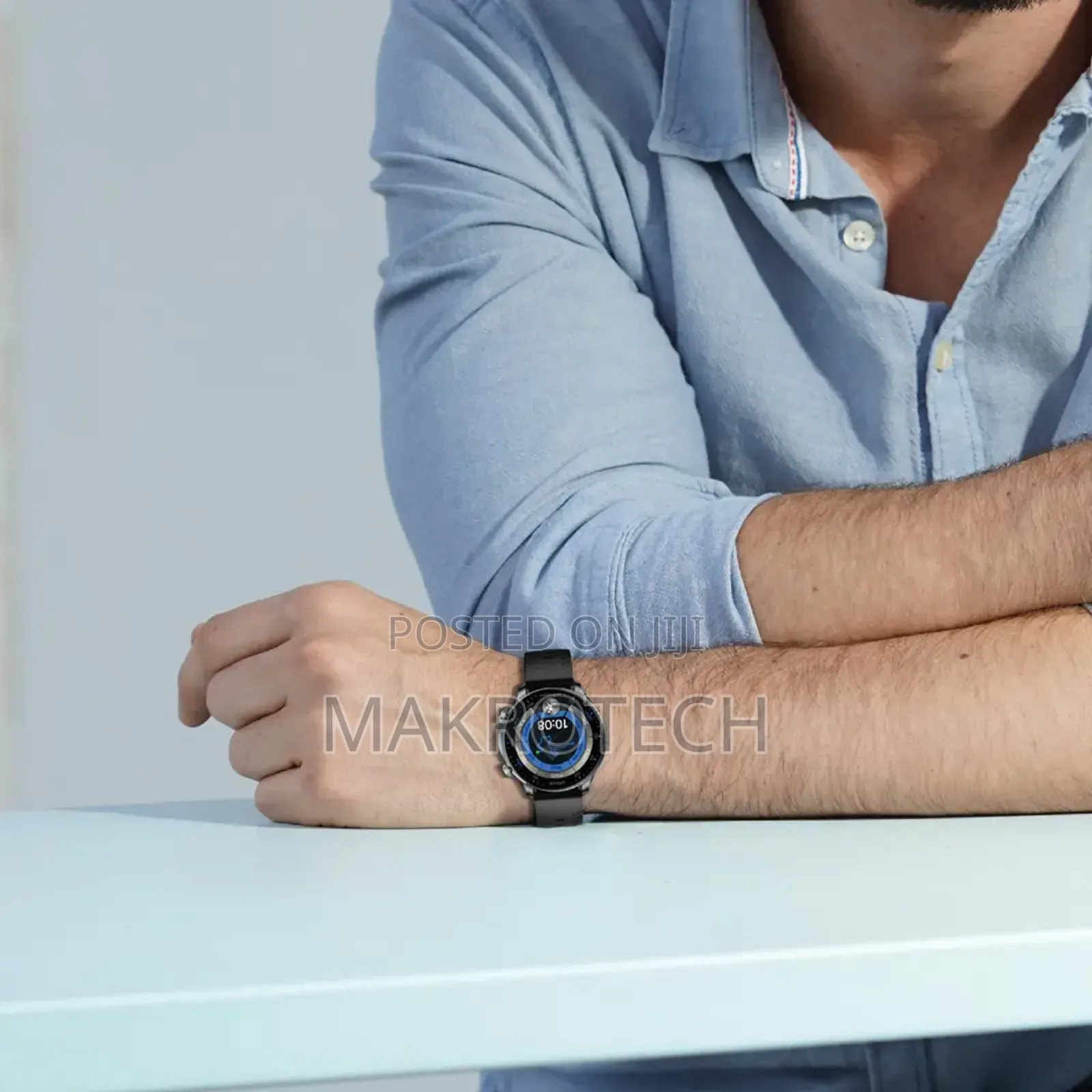 Green Lion Track Gps Smart Watch - Black