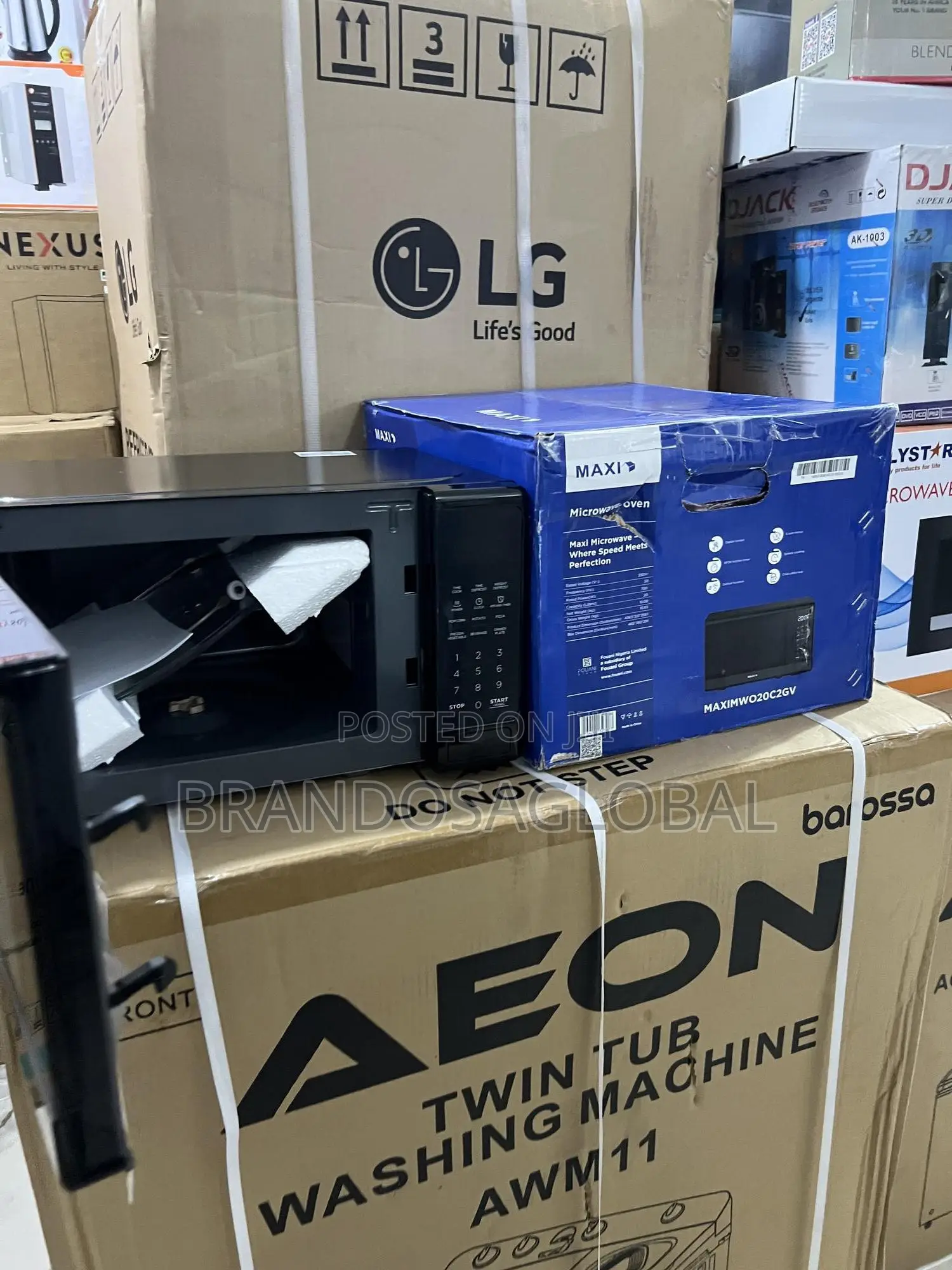 Maxi 20l Microwave Oven With Power Levels