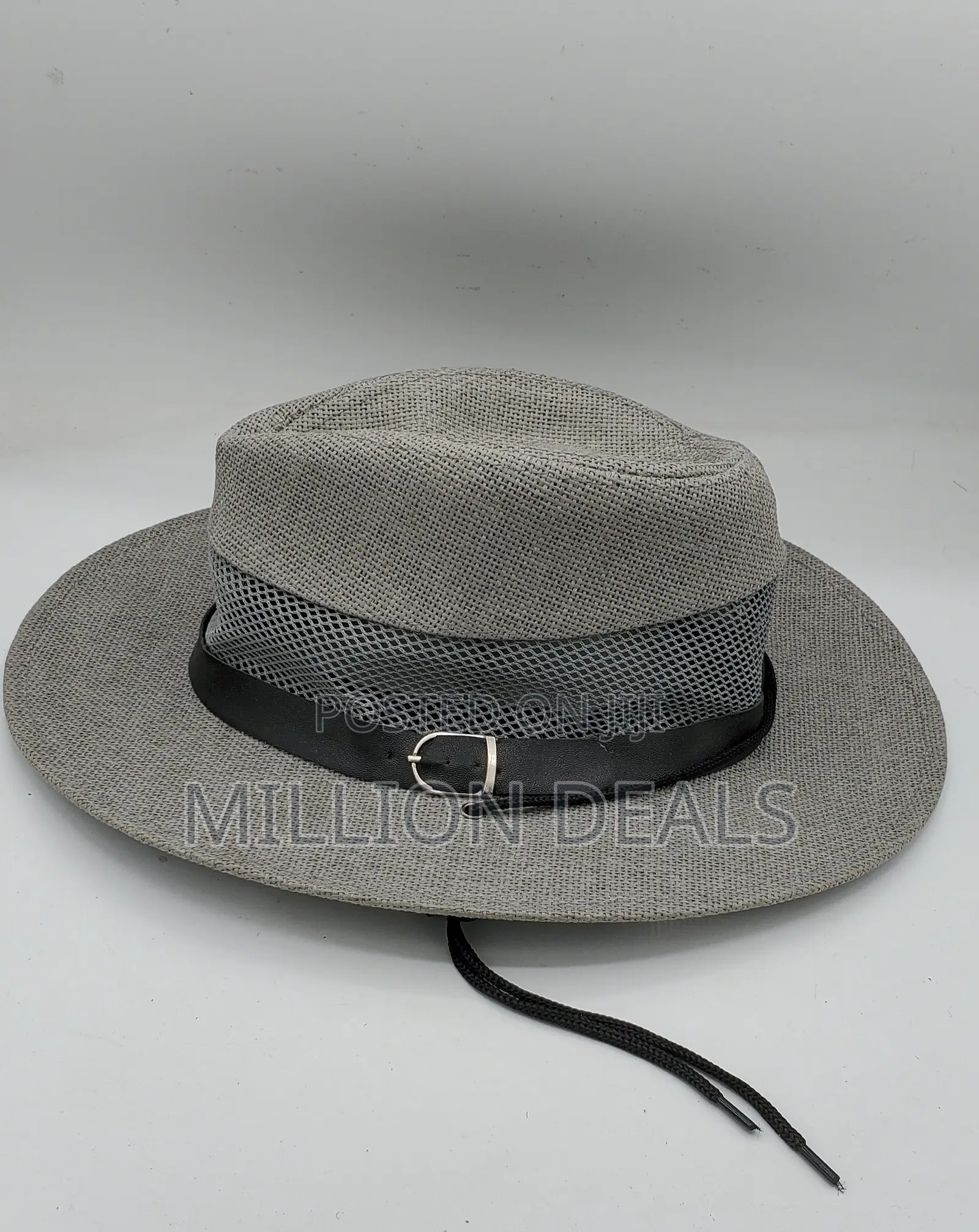 Grey Stylish Men's Cowboy Hat-57