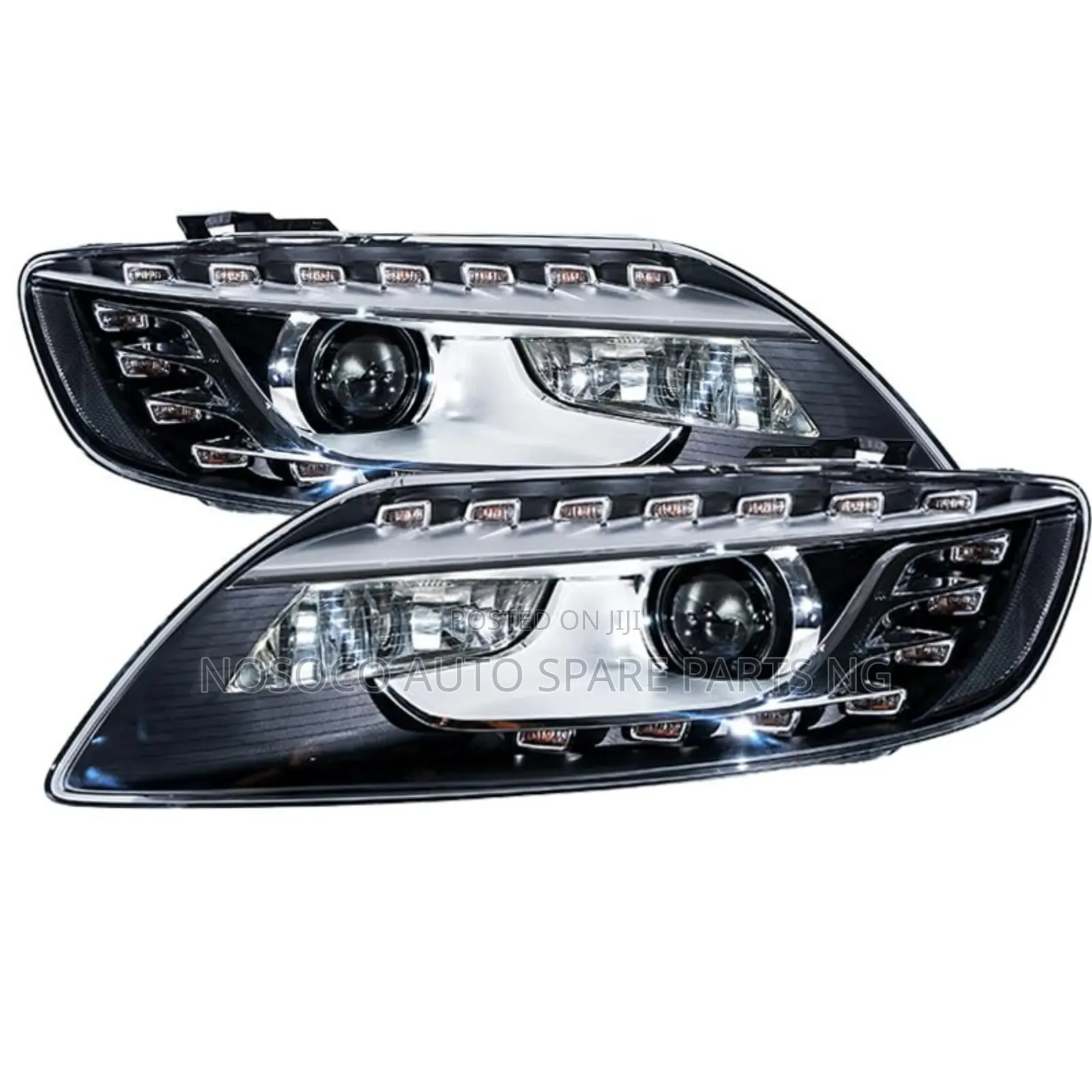 Set Of Head Light Audi Q7 2013 Brand New One