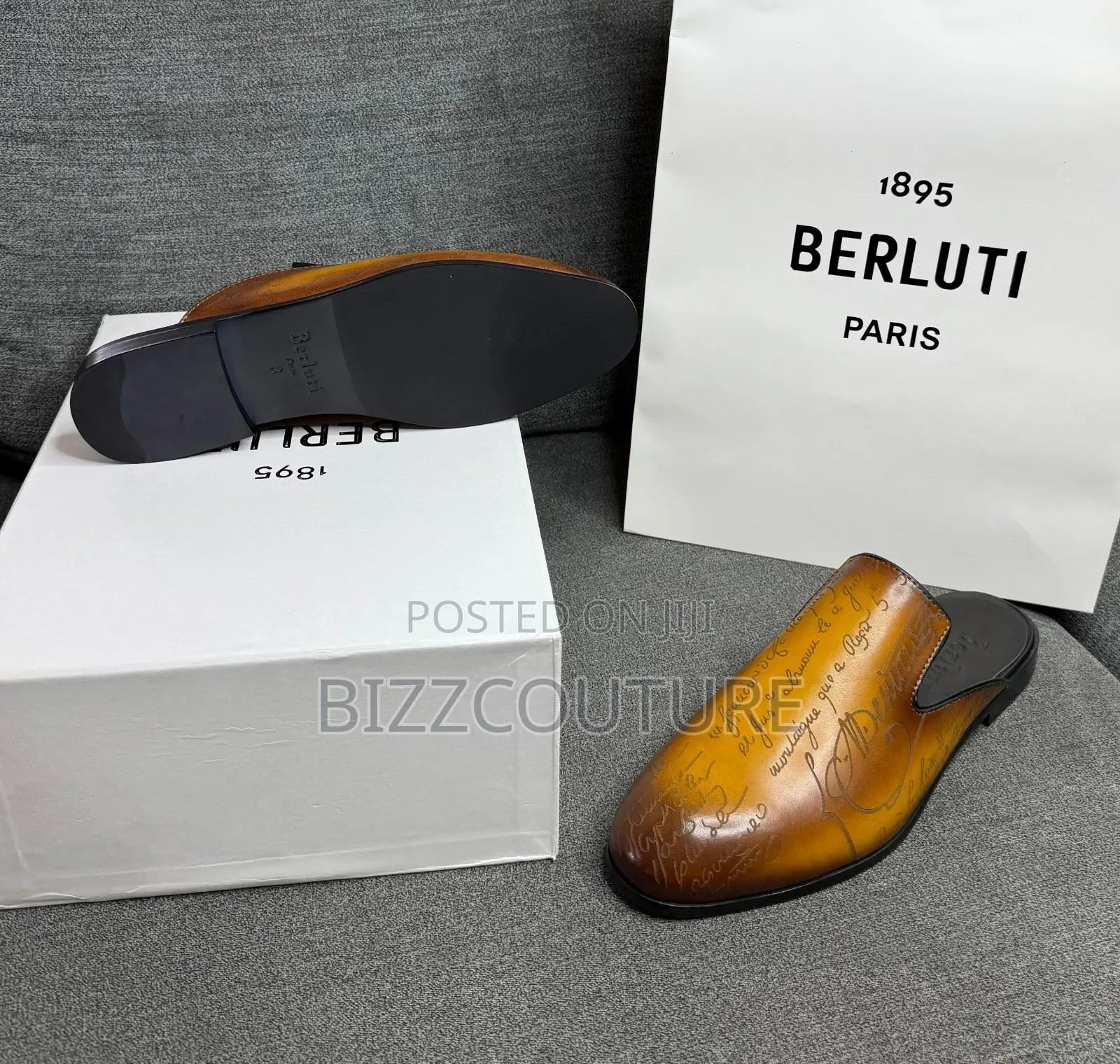 Original Berluti Half Shoes Available in Store
