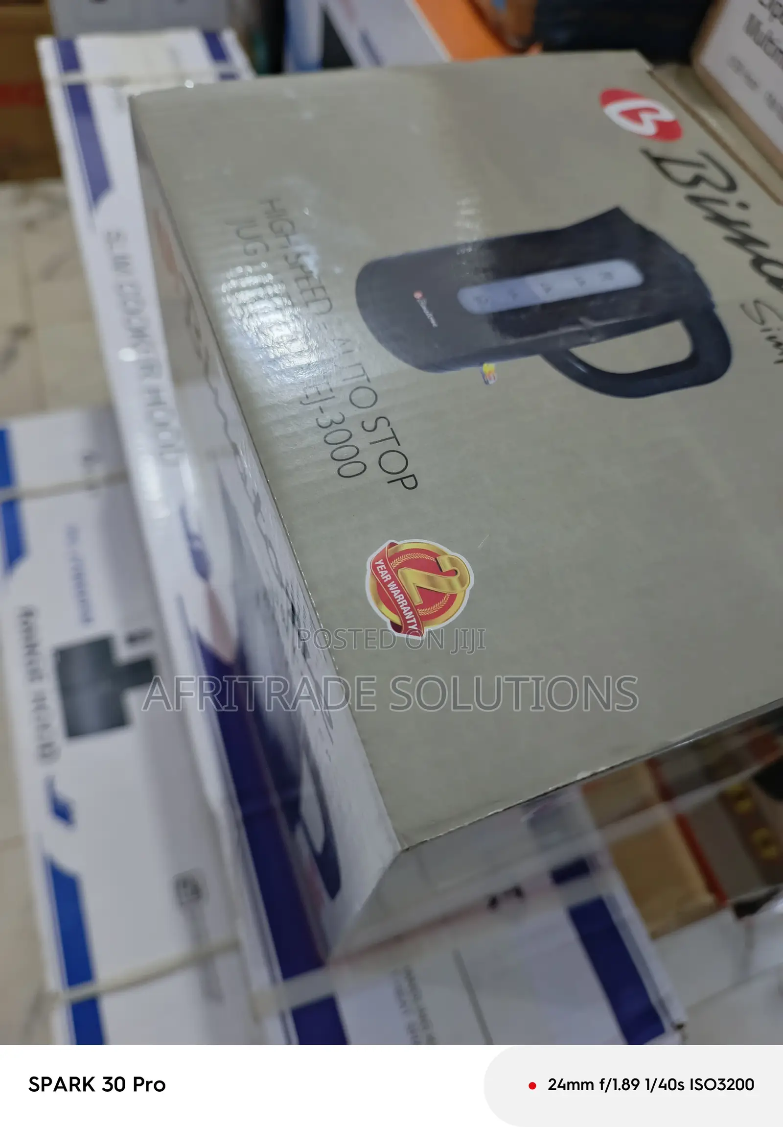 Family-Size Kettle – 3l Binatone Cej-3000