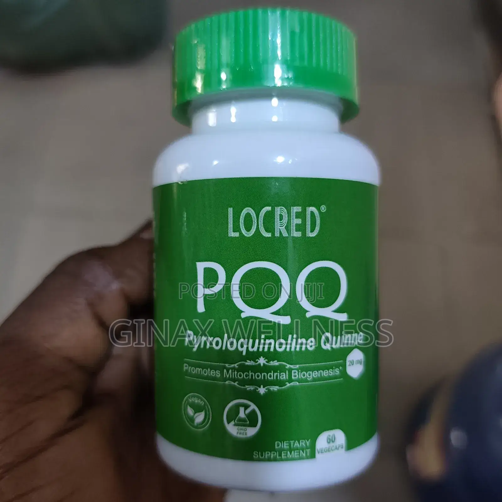 PQQ (Pyrroloquinoline Quinone) Capsules With Calcium