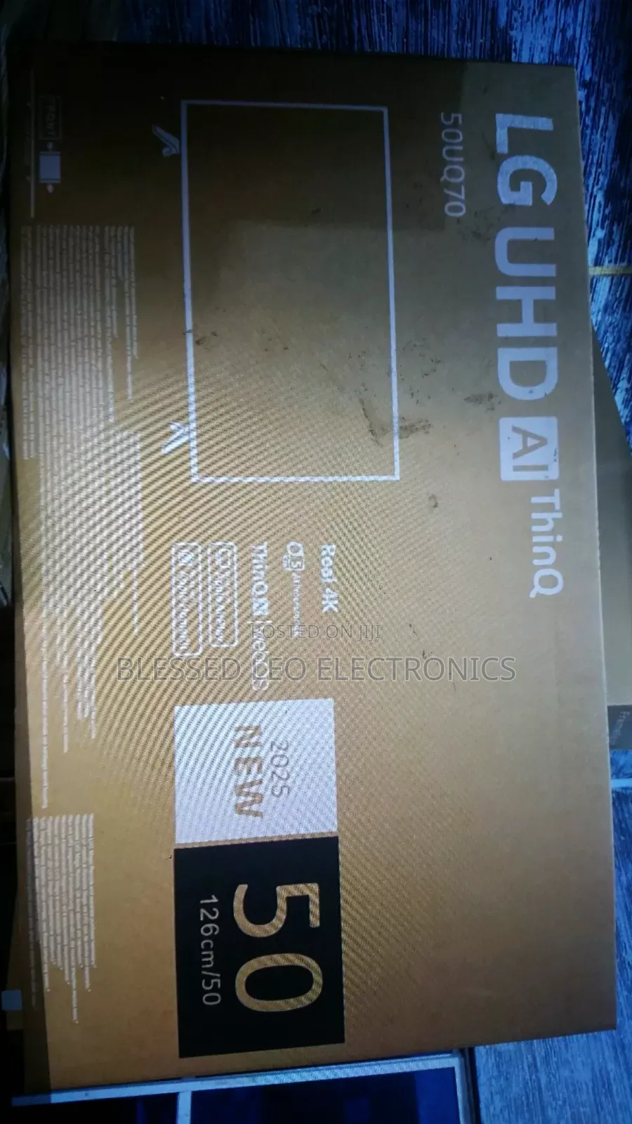 Lg 50inches Merchant Durable Smart Android Cloud Tv