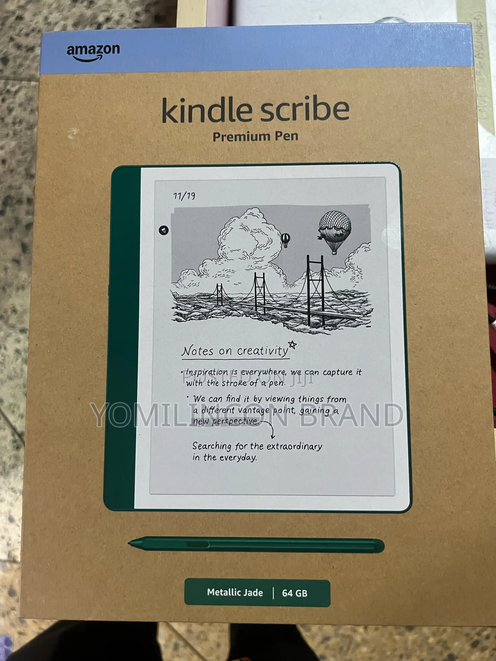 Amazon Kindle Scribe Premium Pen (64gb) - Matallic Jade