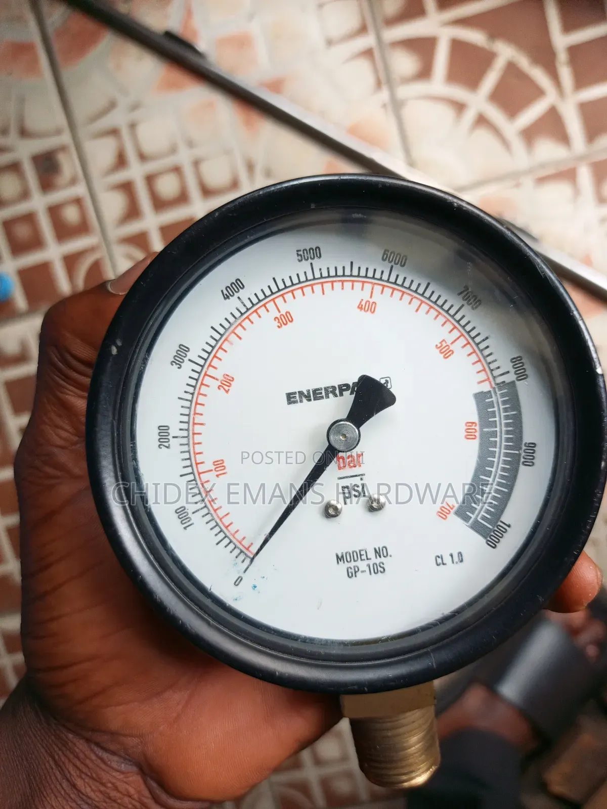 Enerpac Pressure Gauge 10,000 Psi