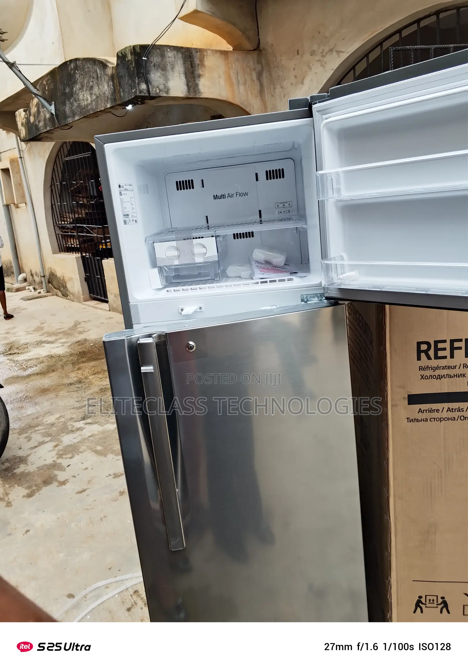 Chillvibe Lg 308 Liters Double Door Refrigerator(Ref322rlbn)