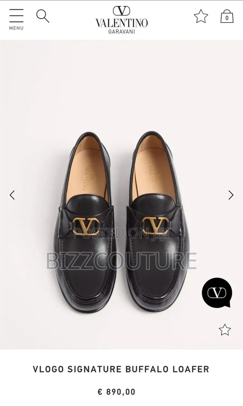 Original Valentino Loafers Available in Store
