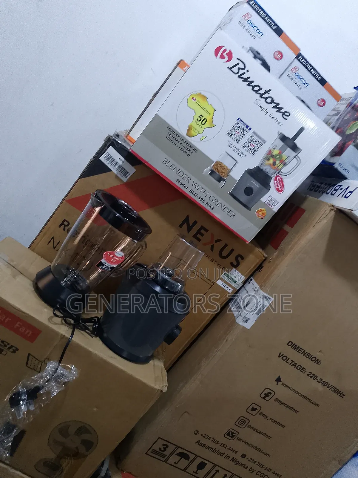 Binatone Classic Blender – Stylish Reliable Kitchen Appliance