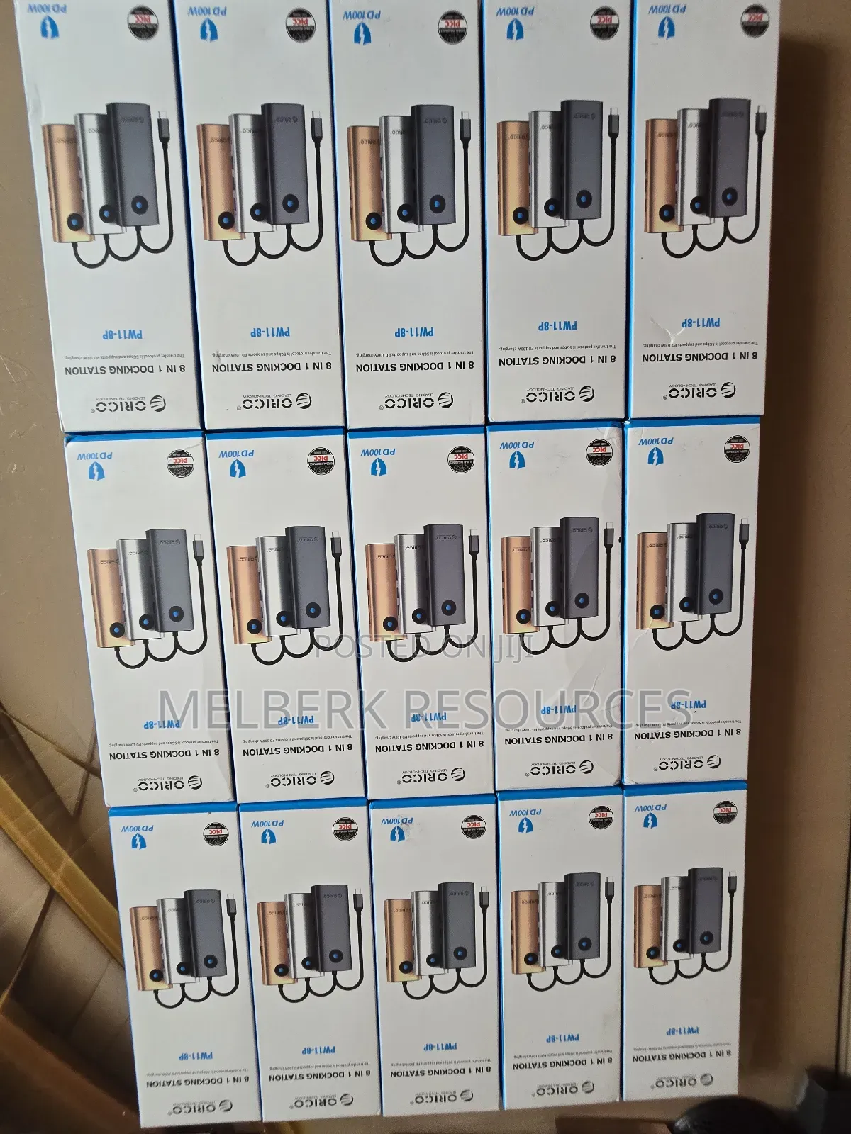 Orico Usb C Docking Station, 8 in 1 Usb C Dongle