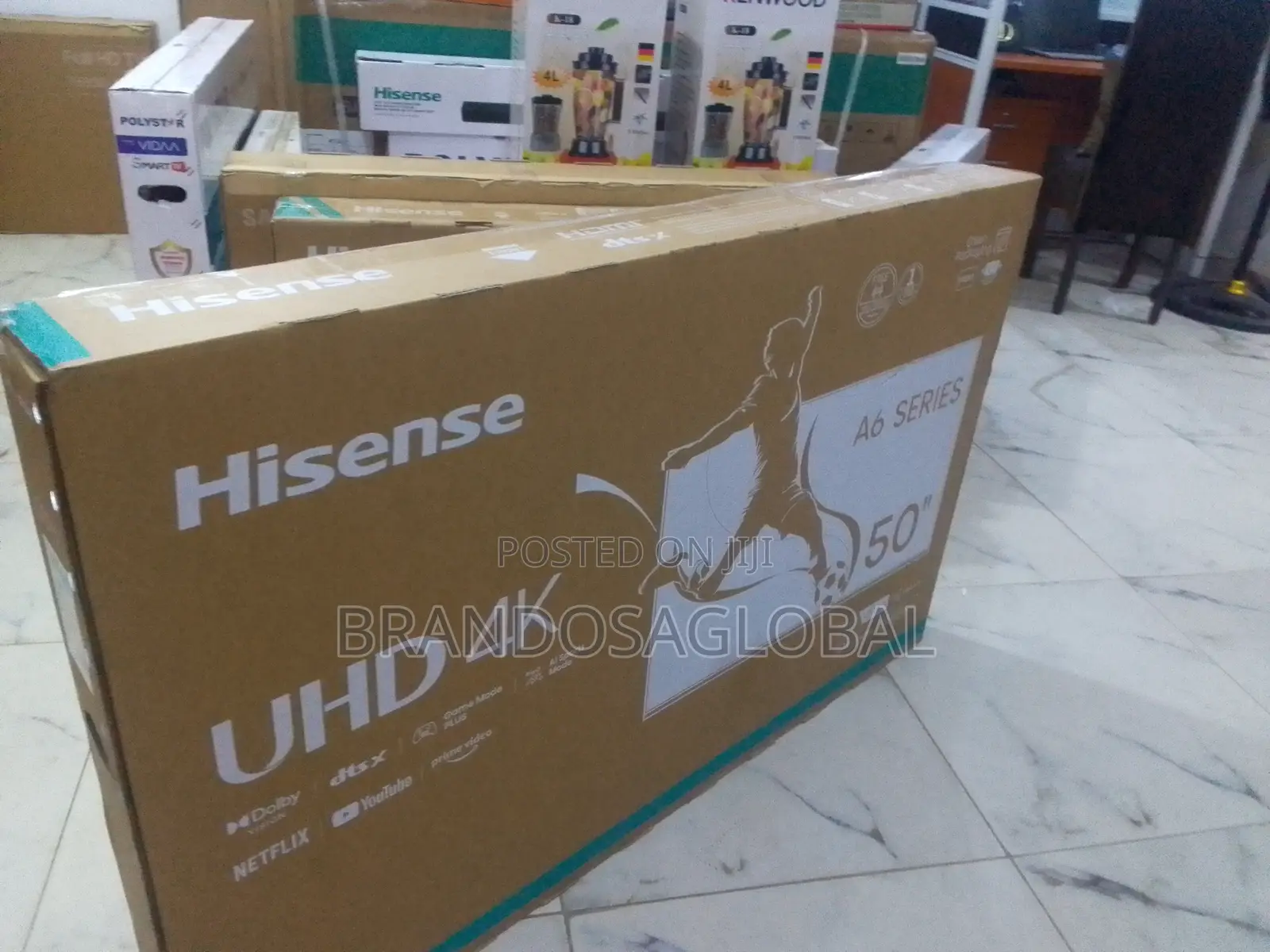Hisense 50 Inches Tv With Brilliant Display