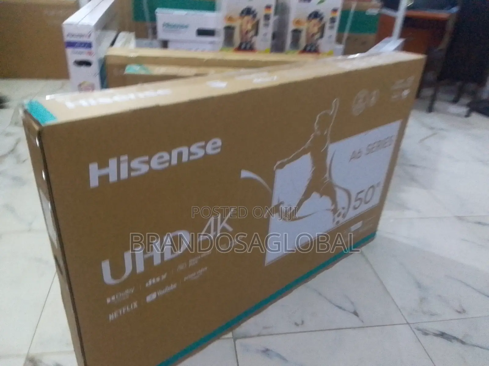 Hisense 50 Inches Tv With Brilliant Display