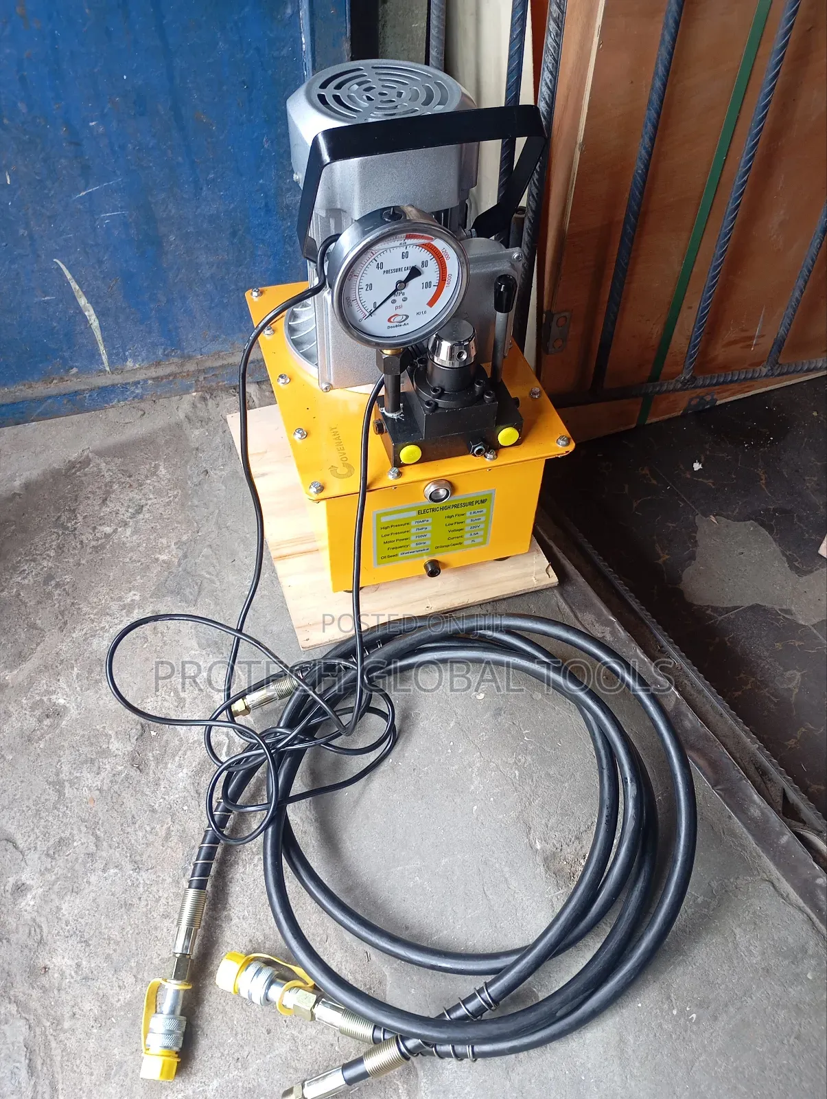 Double Acting Electric Hydraulic Pump