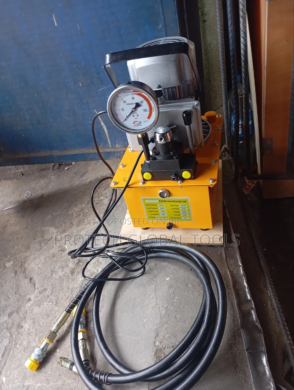Double Acting Electric Hydraulic Pump