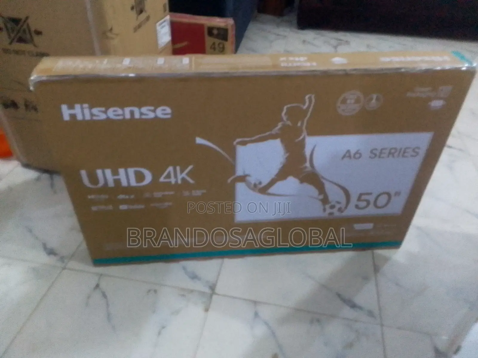 Hisense 50" Smart Uhd Tv With Crisp Picture