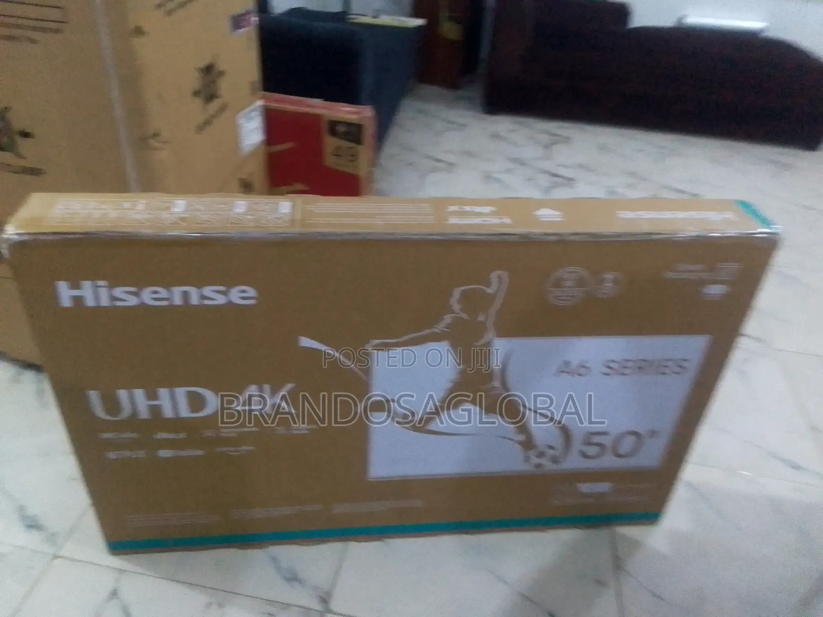 Hisense 50 Inches Flat Screen Uhd Smart Tv