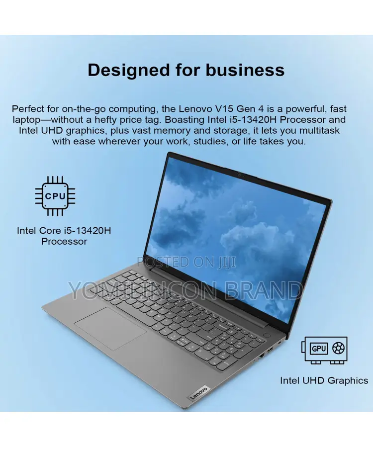 New Laptop Lenovo V15 8GB Intel Core I5 SSD 512GB