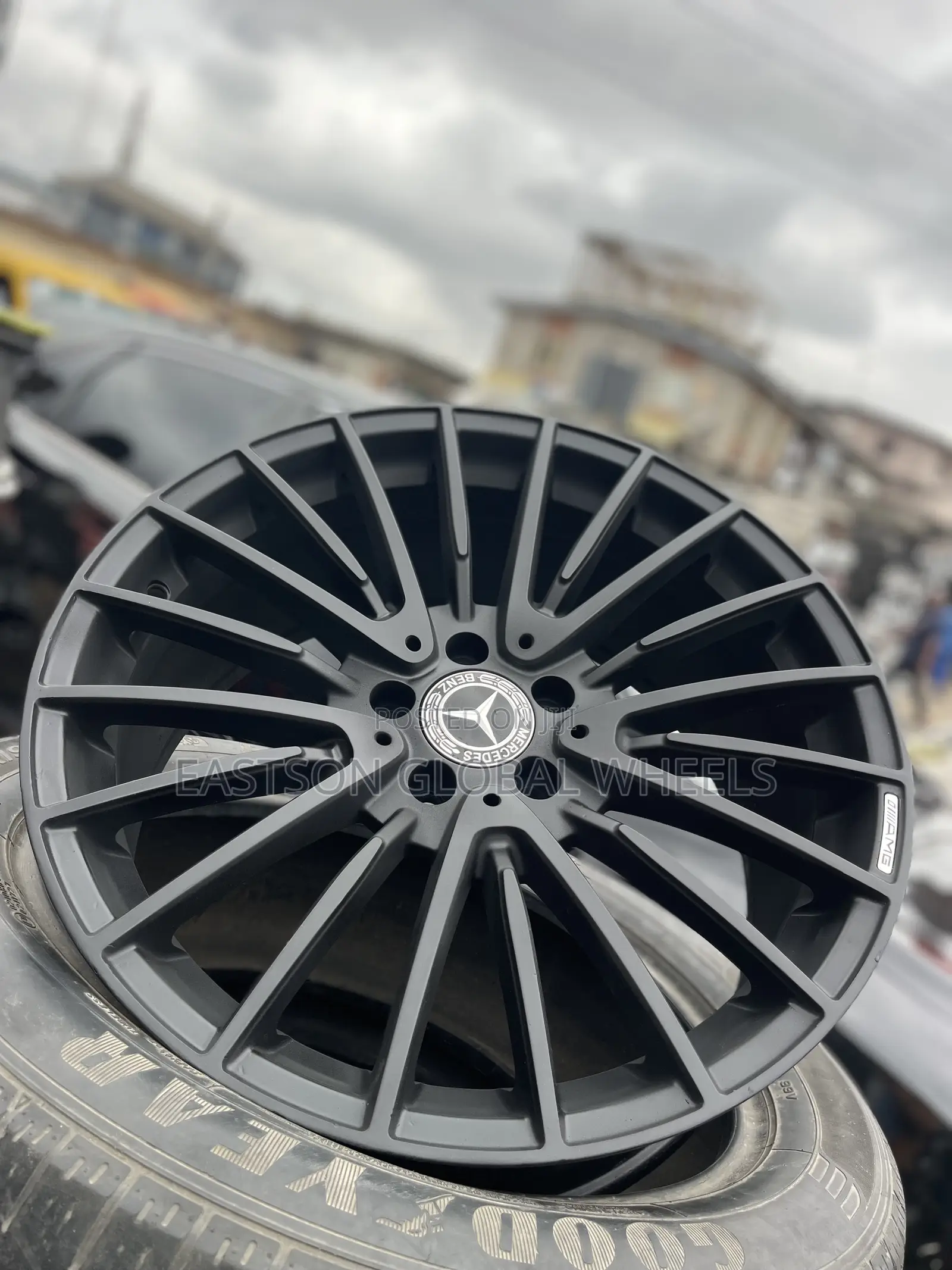 19 Inch Quality Matt Black Alloy Rim For Mercedes Benz E-class S-class