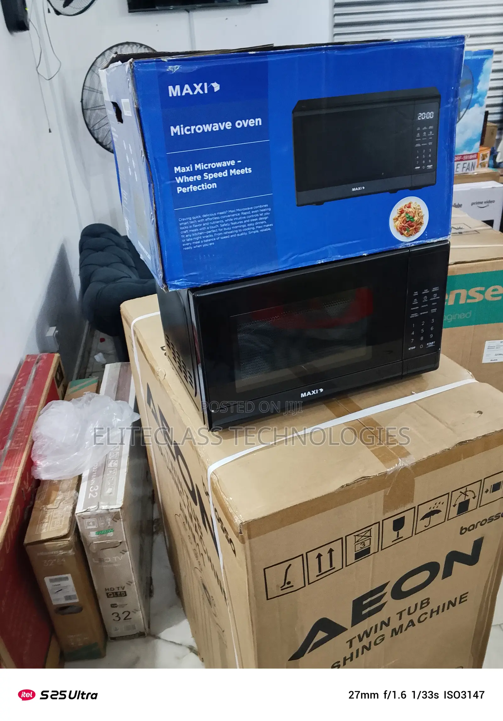 Smart Maxi 20l Microwave Oven Black Mwo20c2gv