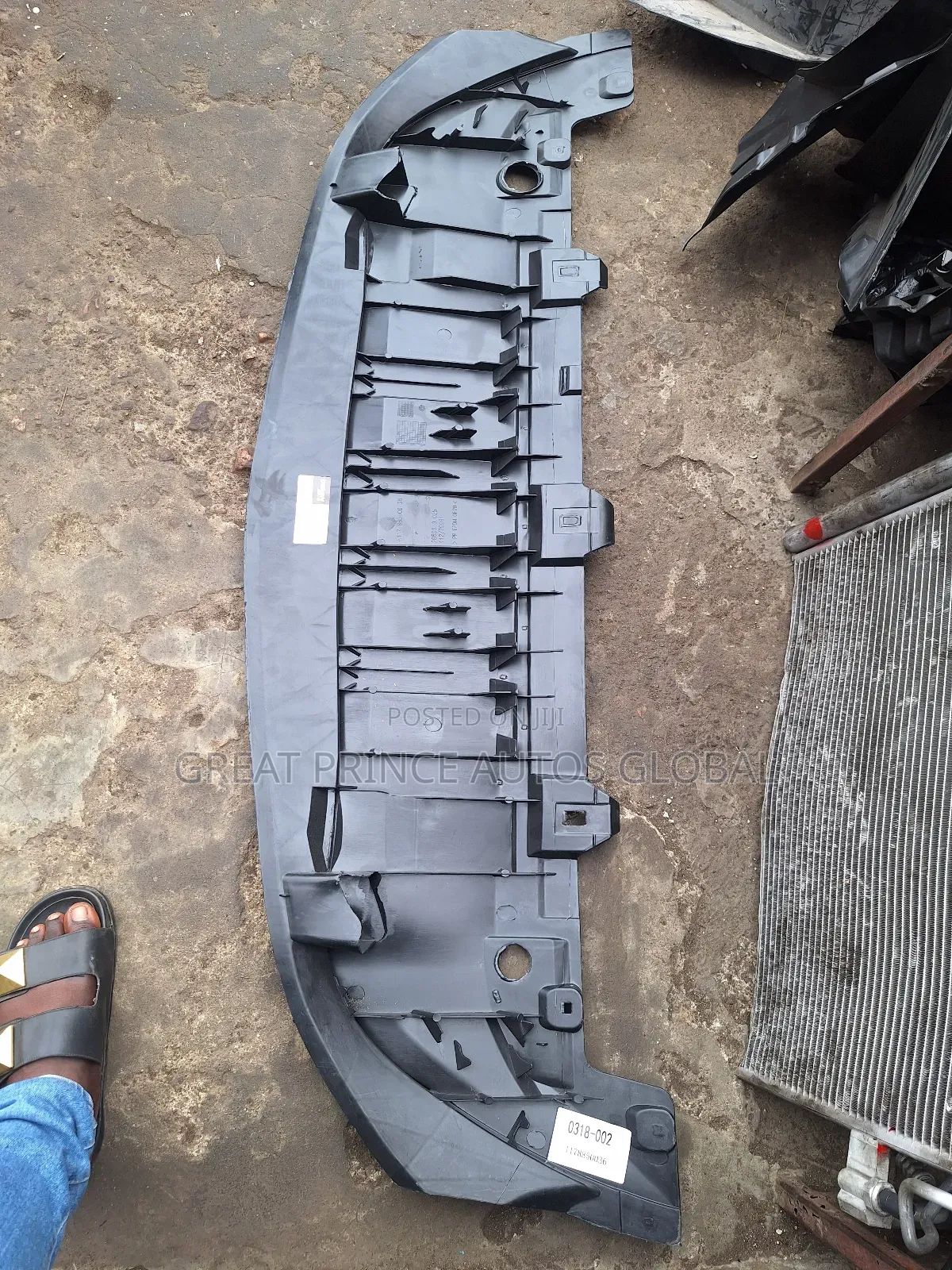 Under Bumper Dust Protector Cla250