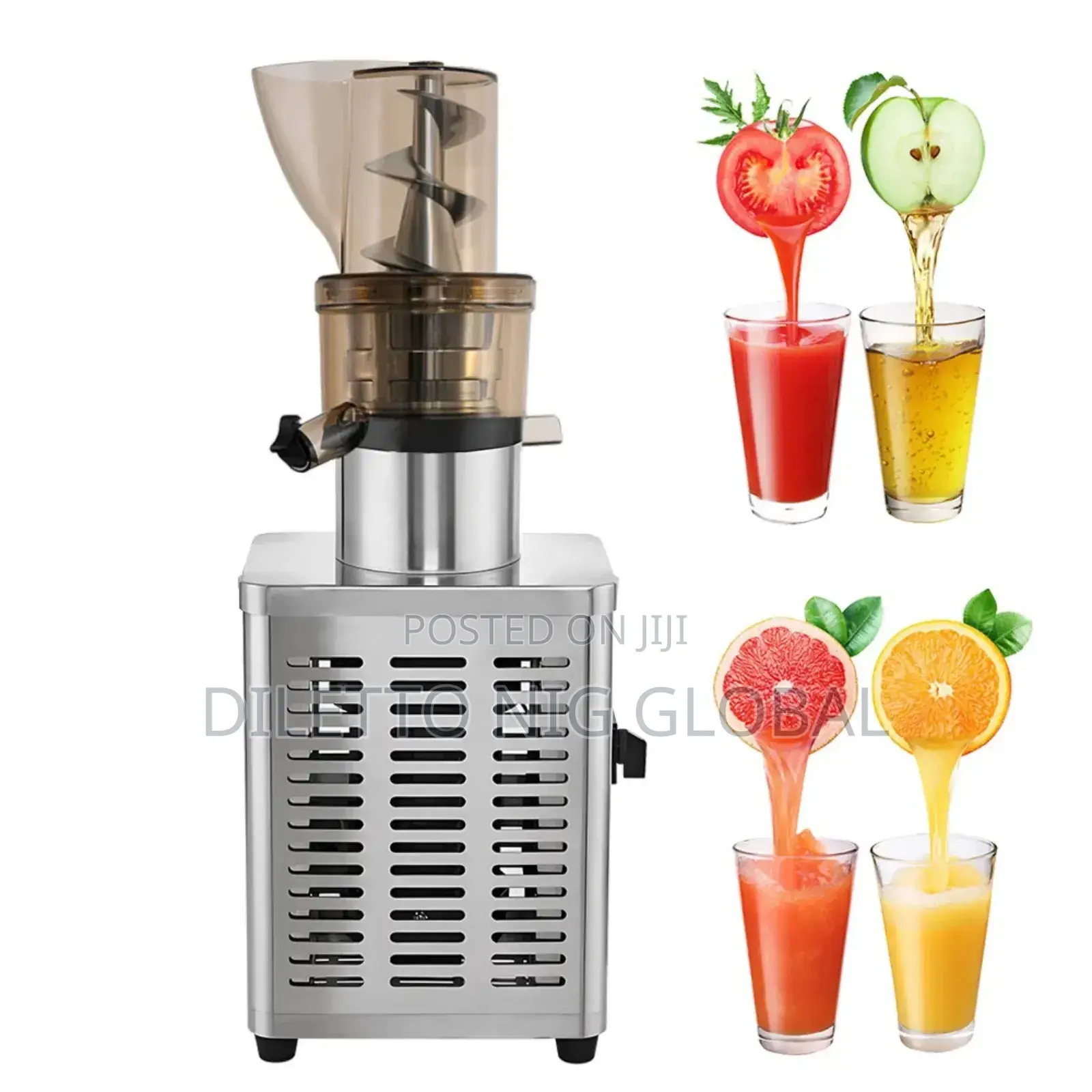 Non Stop Big Commercial Juicer With Wide Mouth