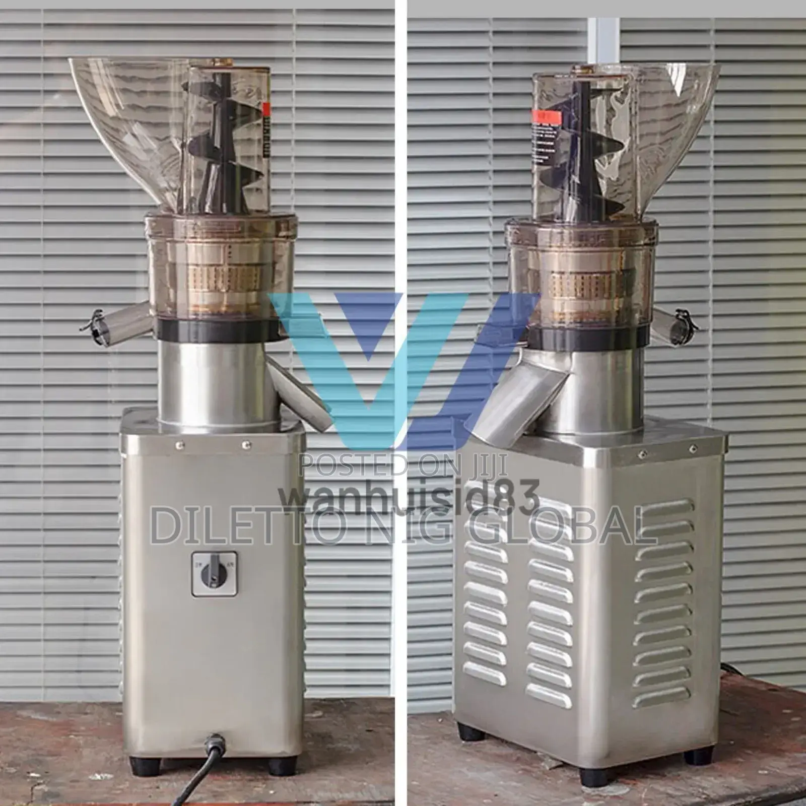 Non Stop Big Commercial Juicer With Wide Mouth