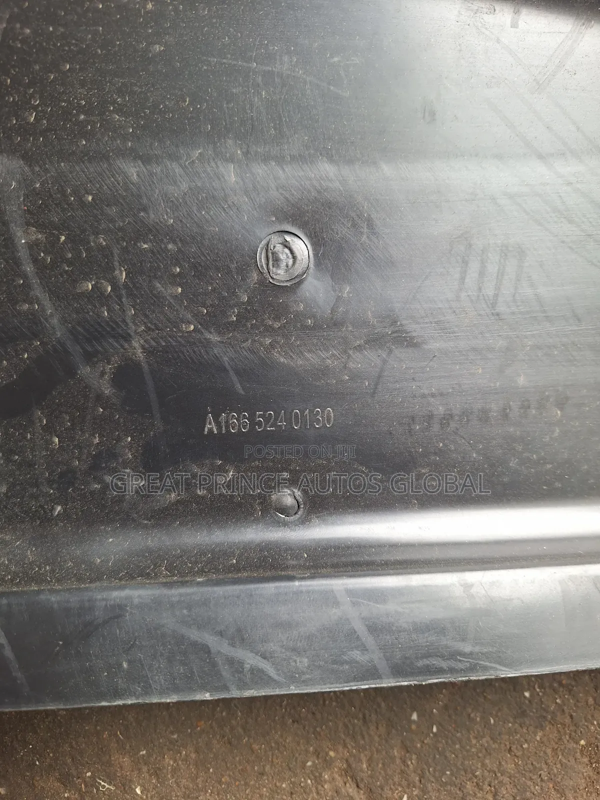 Bumper Dust Protector Cover Ml350 166