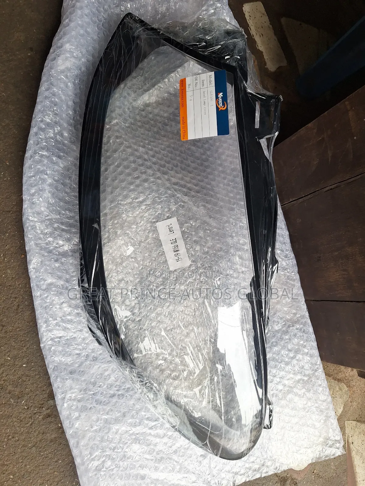 Head Lamp Cover Gle 166