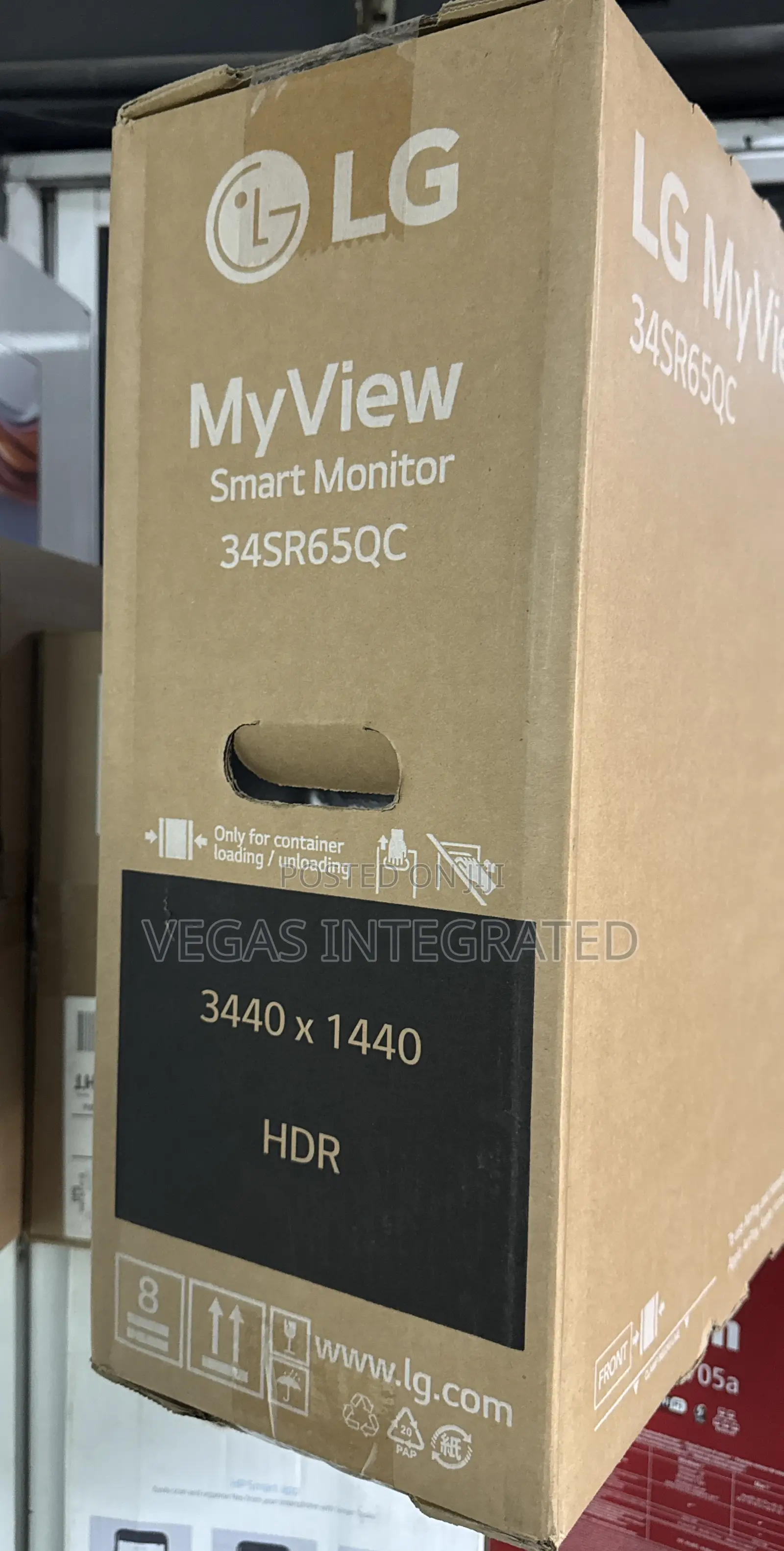 Lg Myview Smart 34” 21:9 Curved Wqhd (3440x1440) With Webos