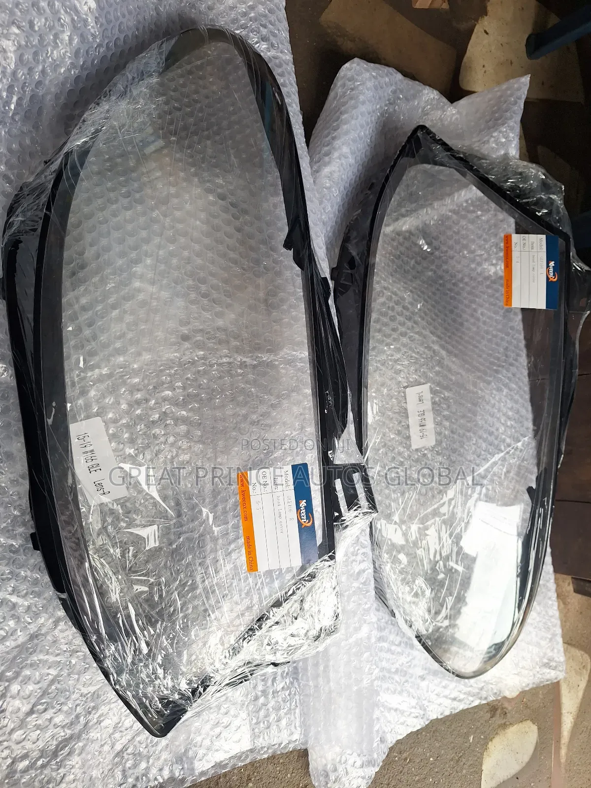 Head Lamp Cover Gle 166