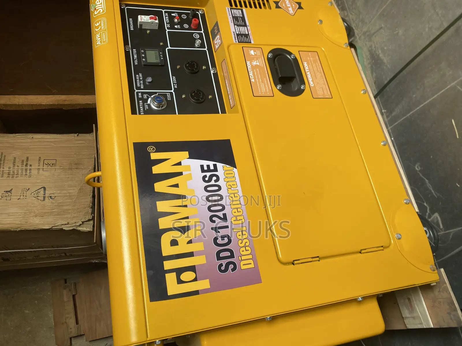 Firman 10kva Diesel Soundproof. Complete Copper