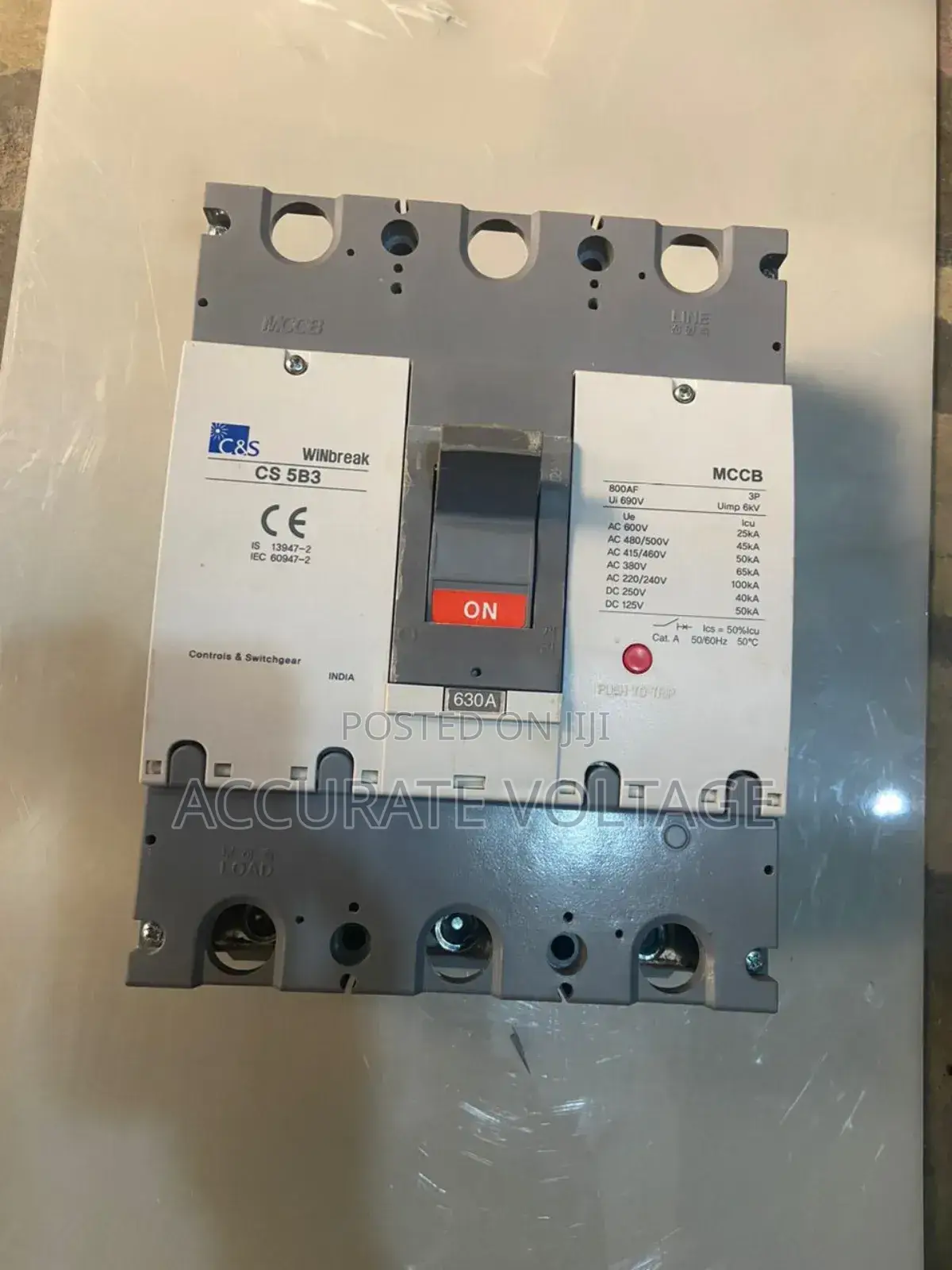 3p 630a C S Breaker