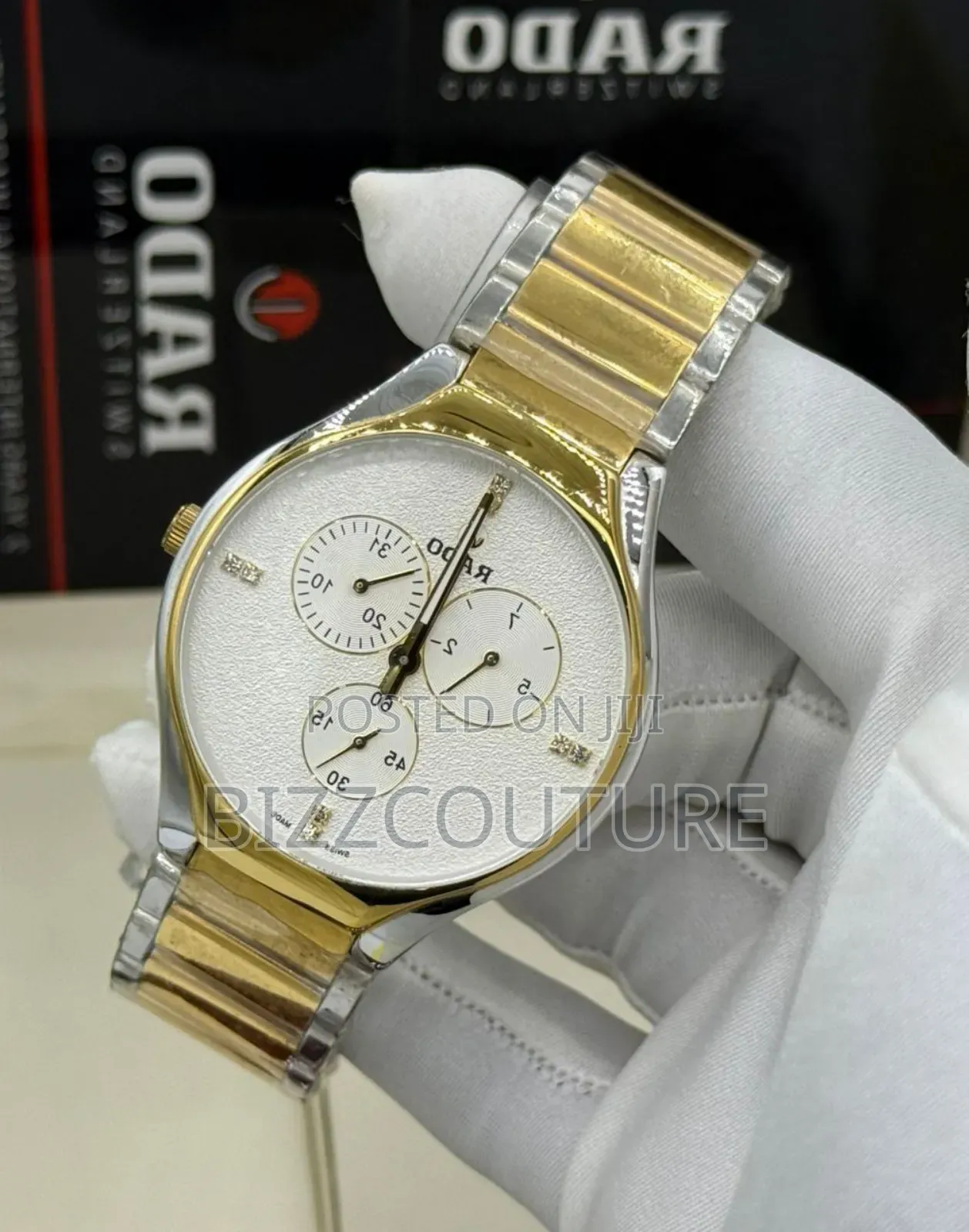 Original Rado Two-Tone Stainless Steel, Chronograph, Quartz Watch