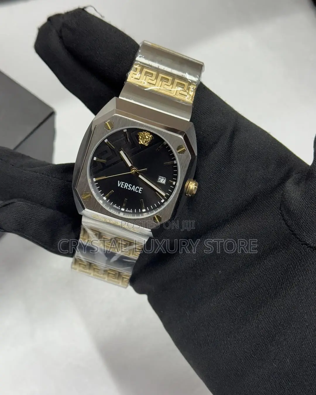 Versace Quality Luxury Men Wristwatch