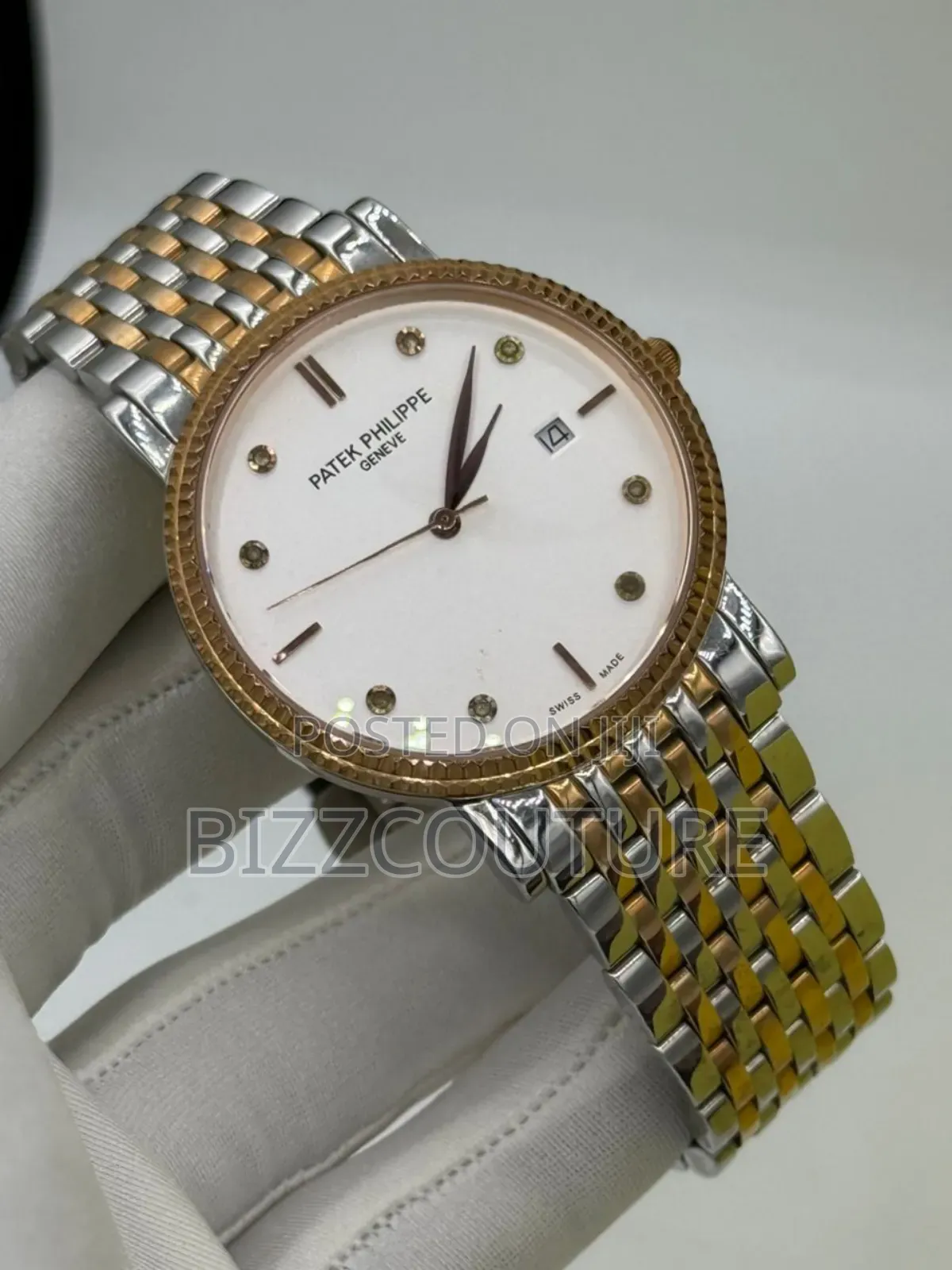 Original Patek Philippe Two-Tone Stainless Steel, Calendar Watch