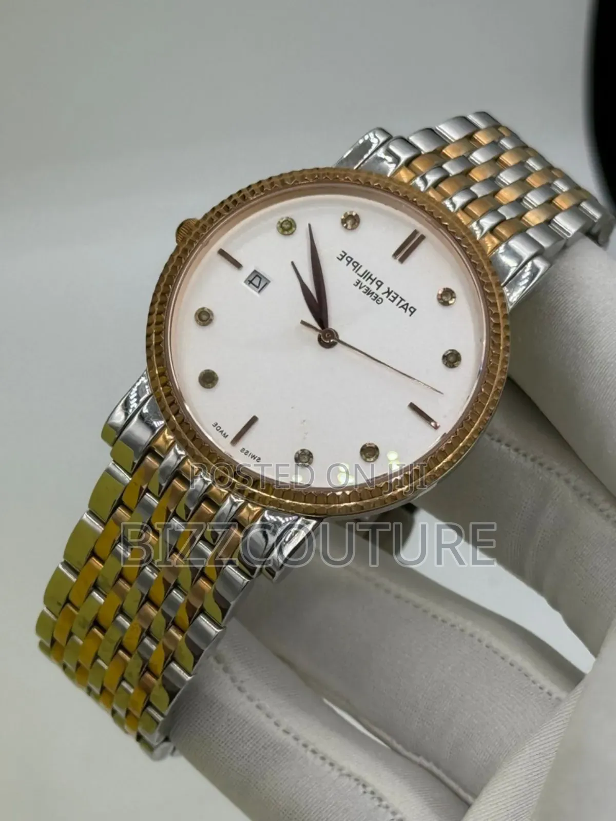 Original Patek Philippe Two-Tone Stainless Steel, Calendar Watch