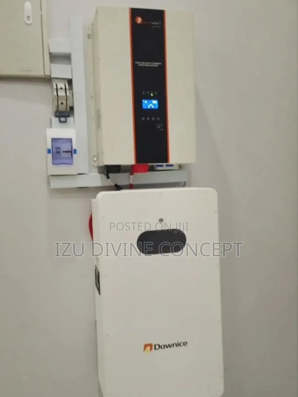 7.5kva Inverter Setup and 10kwh Lithium Battery Backup