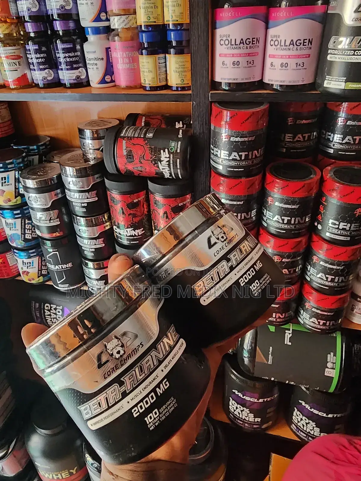 Core Champs Beta-alanine Powder 2000mg