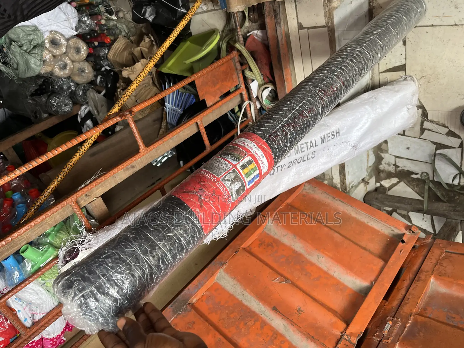 1.2 by 150 Black Wire Mesh