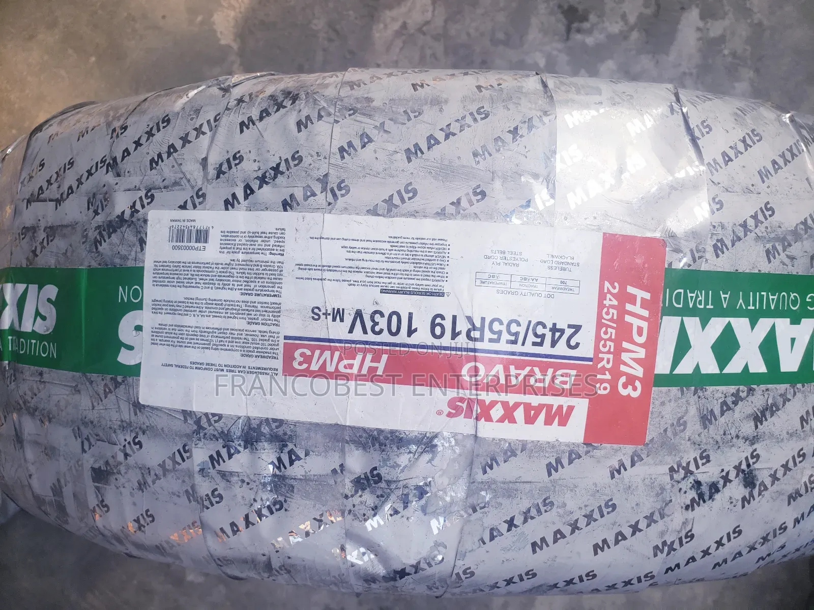 245/55r19 Maxxis Tyre