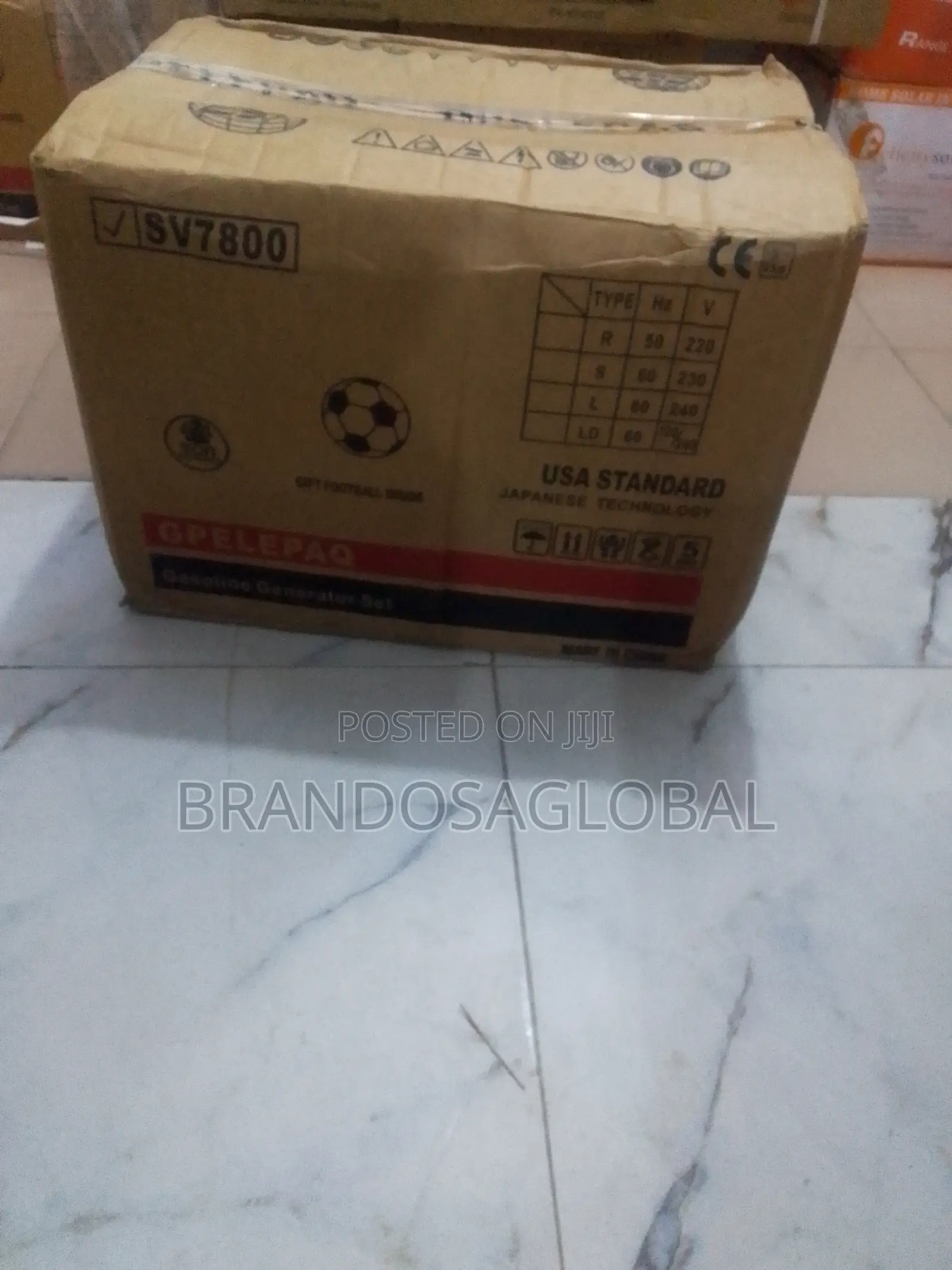 Elepaq Sv7800 Gp Series Petrol Generator
