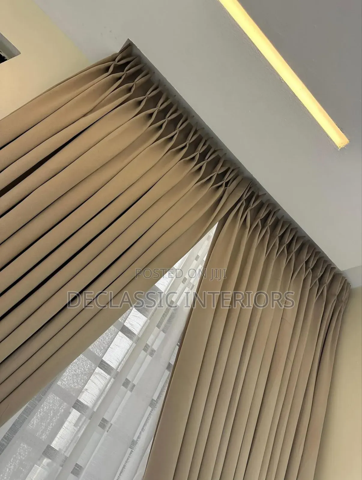 Pleated Turkey Curtains