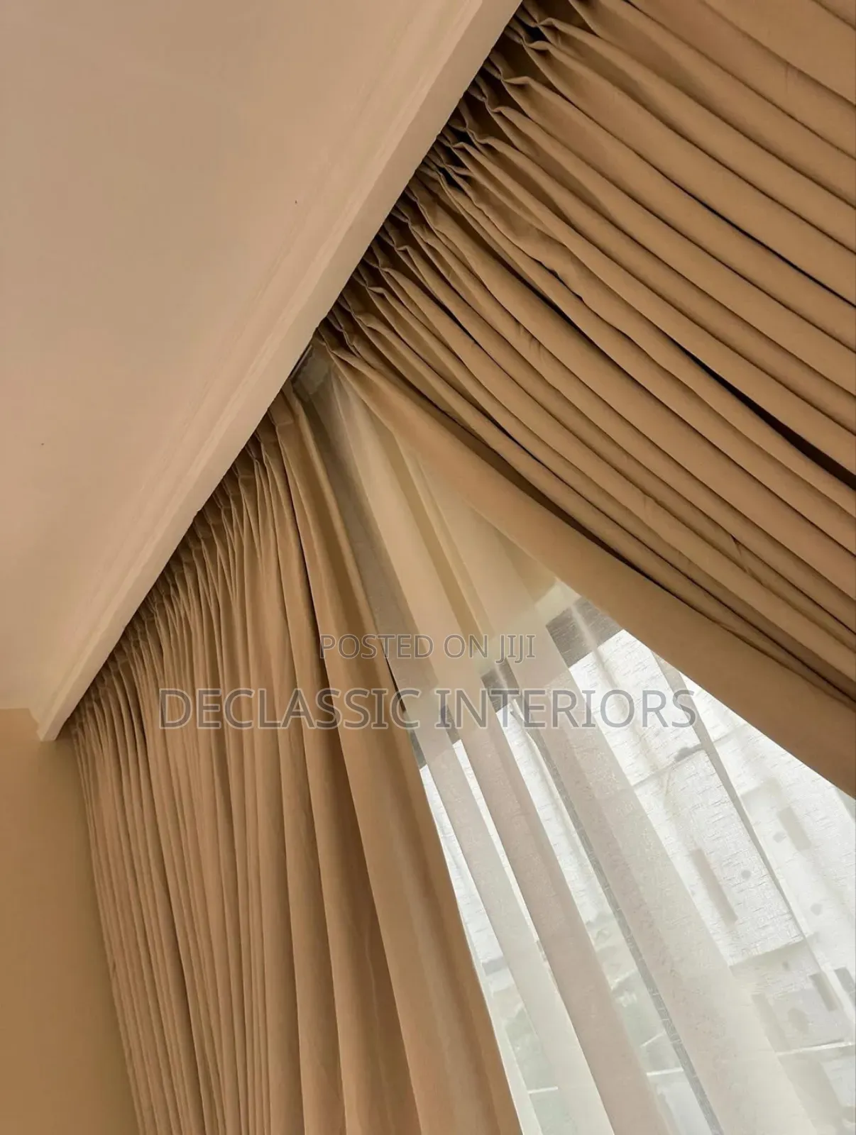 Pleated Turkey Curtains