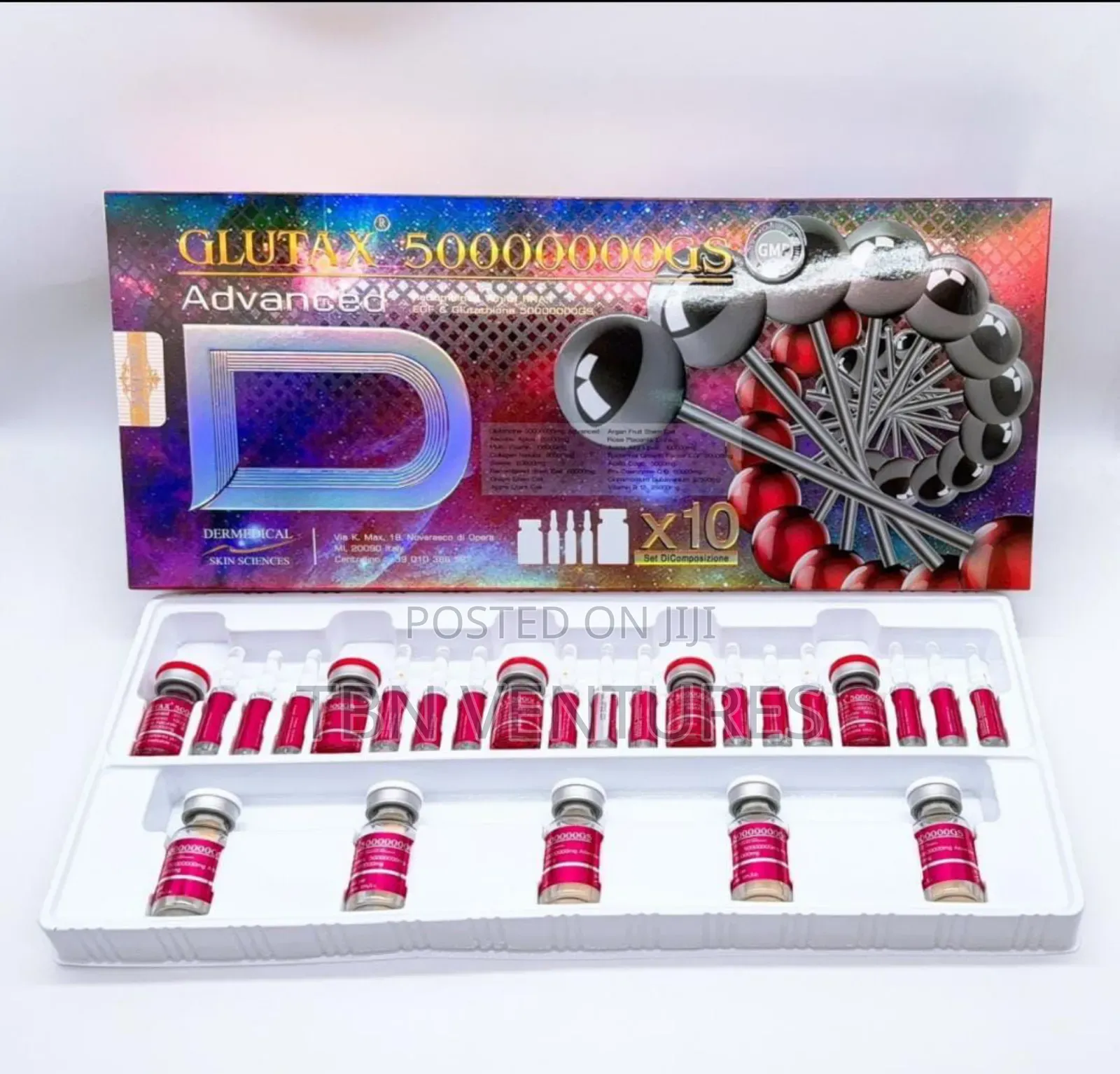 Glutax 50,000,000gs Glutathione Iv