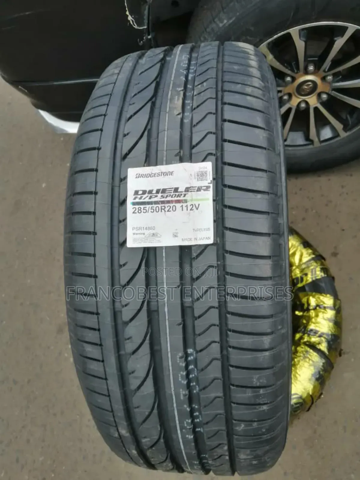 285/50r20 Bridgestone Tyre