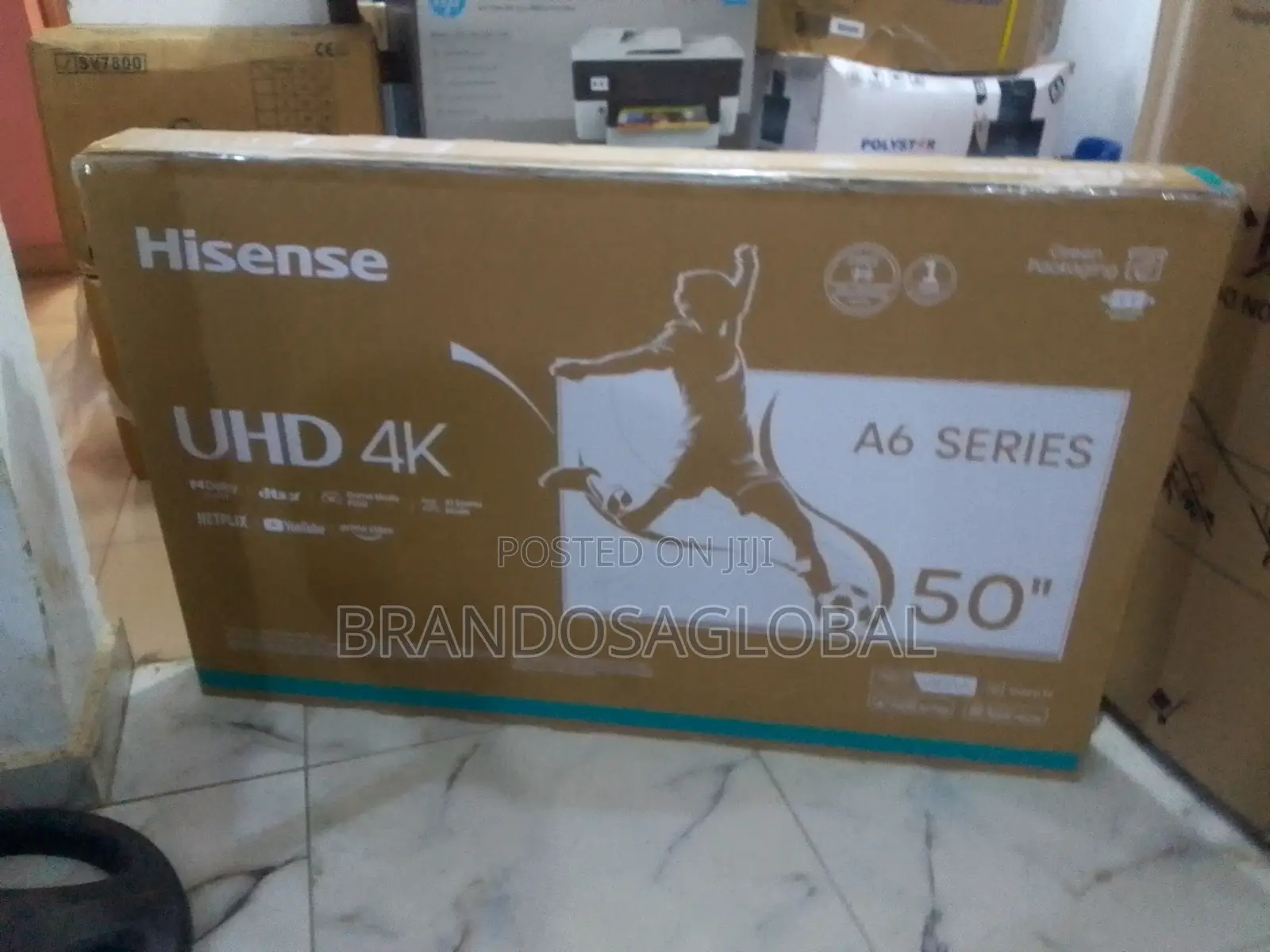 Hisense 50" Ultra Hd Smart Tv – Clear Sound